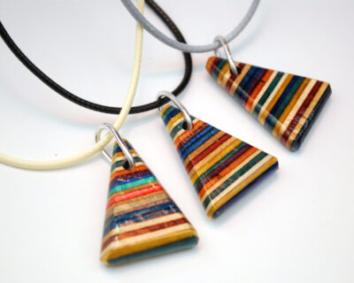 rainbow necklaces, jewelry, triangle, colorful